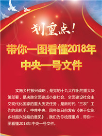 劃重點(diǎn)！帶你一圖看懂2018年中央一號(hào)文件