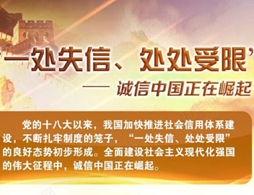 圖解：“一處失信、處處受限”——誠信中國正在崛起