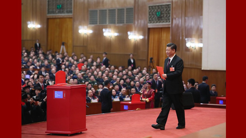 習近平當選國家主席、中央軍委主席