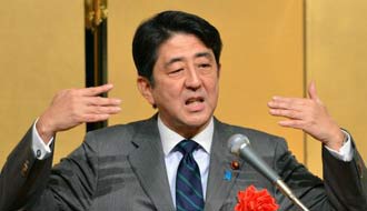 安倍今起訪美將晤?yuàn)W巴馬 中日關(guān)系或成重要議題