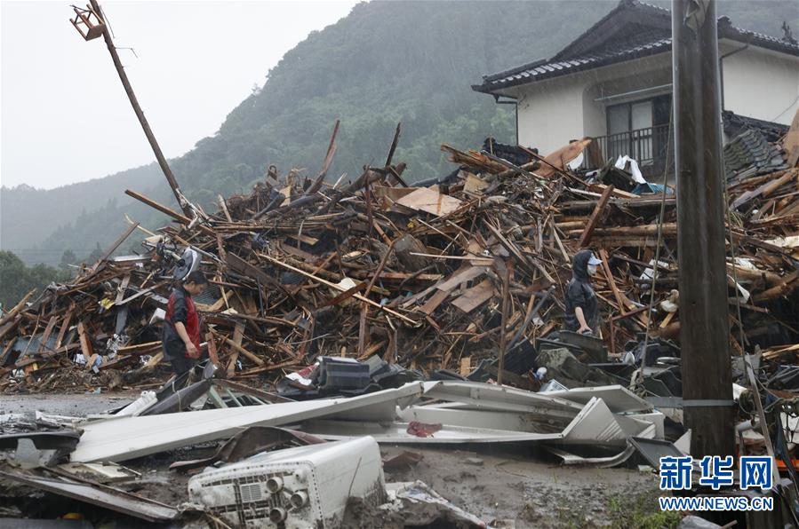 （國際）（2）日本政府認定7月份暴雨為“特定緊急災害”